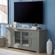 preview thumbnail 13 of 27, Rectangle TV Stand for TV up to 65in with 4 Doors