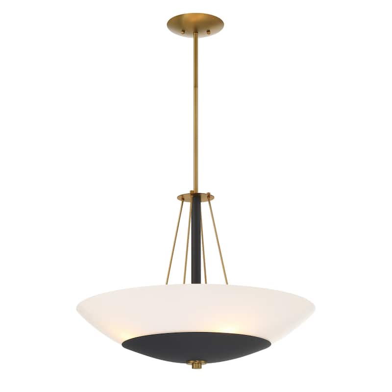 Minka Lavery 1704 Bax 4 Light 24" Wide Suspension Pendant
