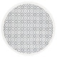 preview thumbnail 9 of 7, SAFAVIEH Handmade Metro Umaymah Wool Rug 6' Round - Ivory/Grey - Round