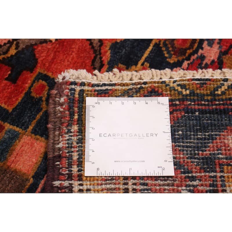 ECARPETGALLERY Hand-knotted Konya Anatolian Red Wool Rug - 3'10 x 11'0