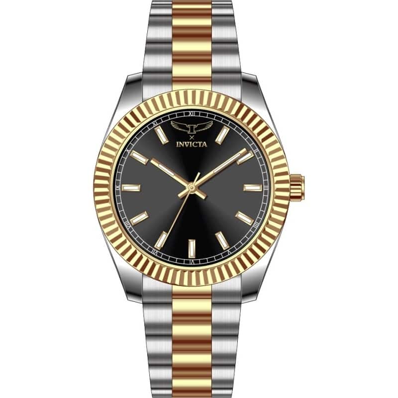 INVICTA Men's 69011 Specialty Quartz PC21S Copper Dial Watch - Black