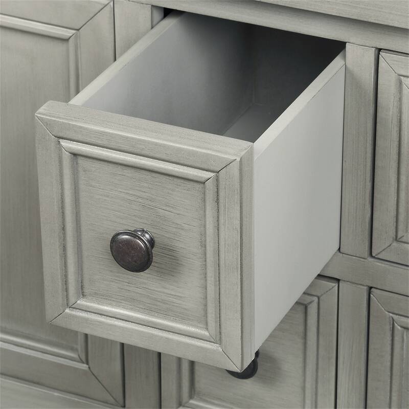 Buffet Sideboard Console Table with Bottom Shelf