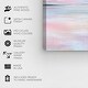 preview thumbnail 5 of 3, Wynwood Studio Nature and Landscape Pastel Morning Pink and Pastel Pink Nautical & Coastal Wall Art Canvas Print