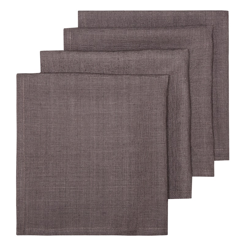 Caravan Palma Handwoven Napkins - Set of 4 - Steel Lavender