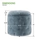 preview thumbnail 45 of 68, Erindale Round Storage Ottoman