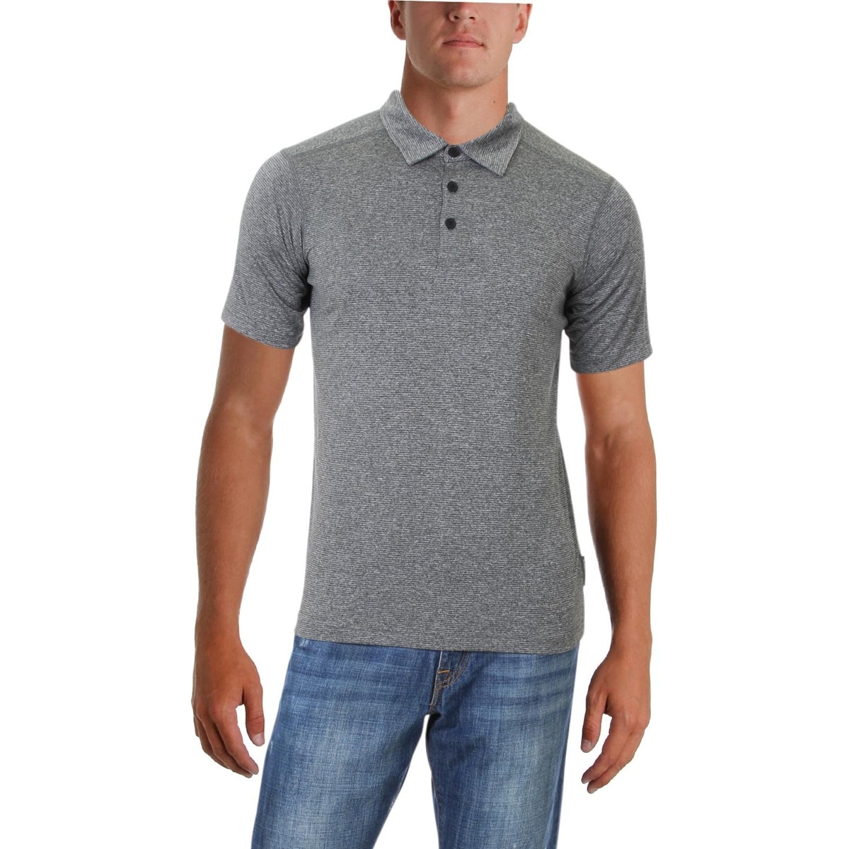 Shop Exofficio Mens Sol Cool Signature Polo Shirt Shadow Stripe
