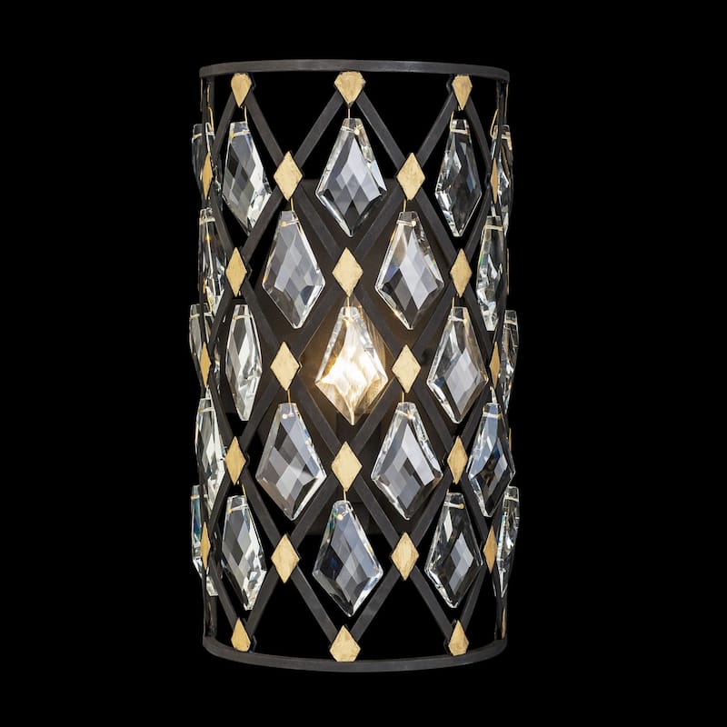 Varaluz Windsor 1-Light Crystal Sconce