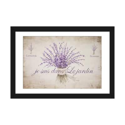 iCanvas "French Lavender" by Debi Coules