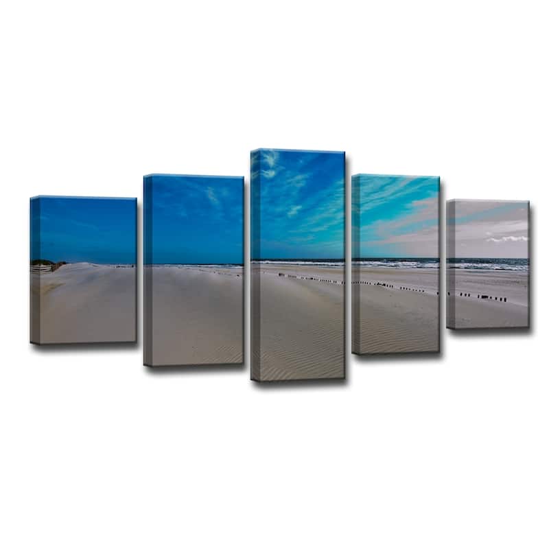 Ready2HangArt 'Misty Coast' Wrapped Canvas Wall Art Set