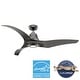 preview thumbnail 3 of 15, Hunter Arwen 60" ENERGY STAR Outdoor Ceiling Fan with LED Light and Handheld Remote - Damp Rated!