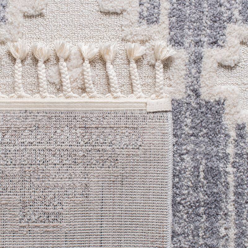 SAFAVIEH Marrakech Bohemian & Eclectic Dorlinde Oriental Ivory/Multi Polyester Rug
