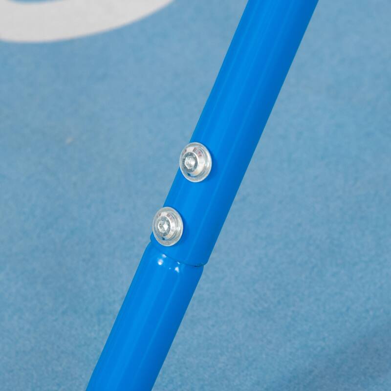 Qaba Folding Gymnastics Bar for Kids, Small Gymnast Bar, Easily Adjustable Height, Kids Gymnastics Equipment for Home