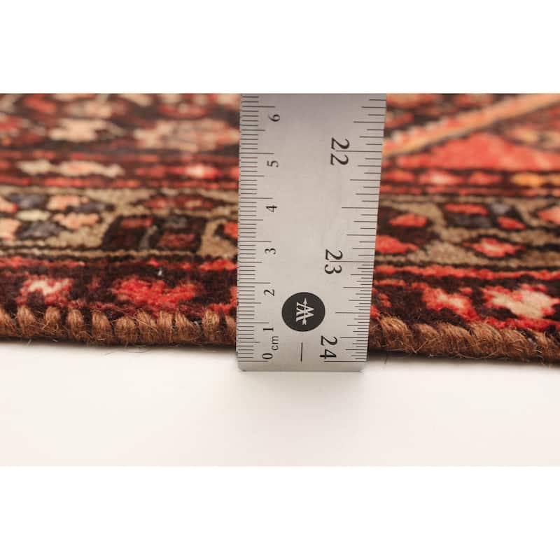 ECARPETGALLERY Hand-knotted Andelz Black Wool Rug - 3'1 x 9'5