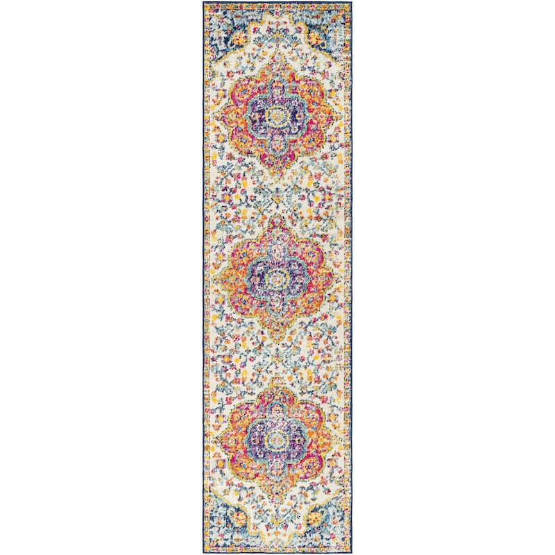 Livabliss Elaziz Updated Traditional Medallion Area Rug