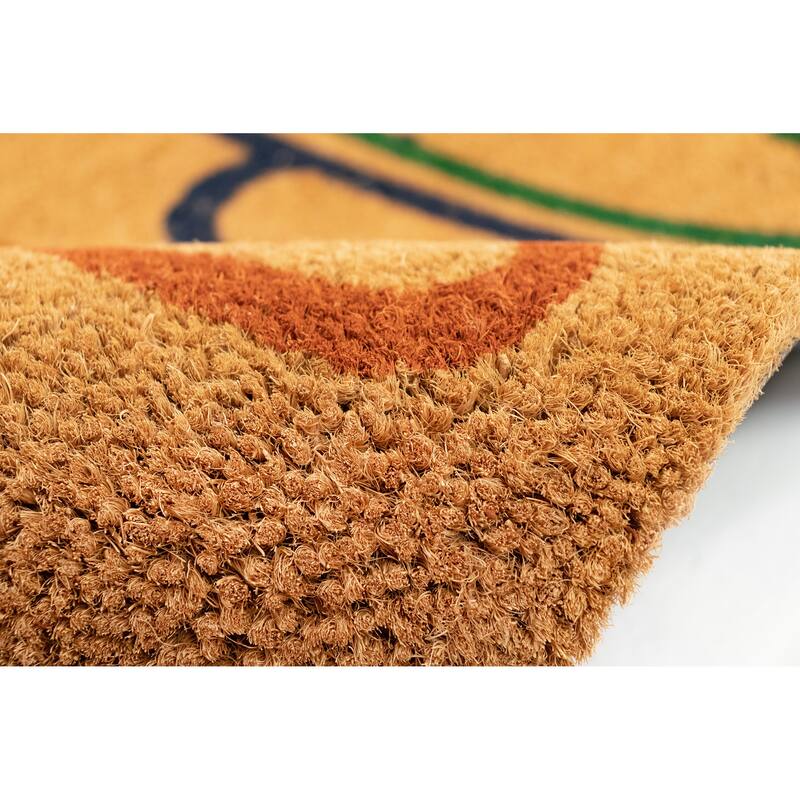 Liora Manne Natura Peace Outdoor Mat Natural 24"x36"