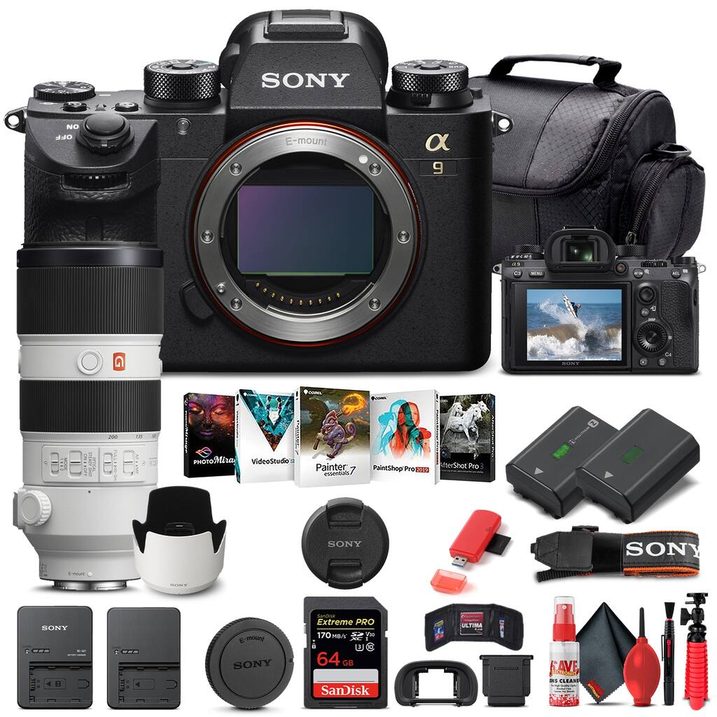 Sony Alpha a9 II Mirrorless Camera W/ Sony FE 70-200mm Lens - Basic