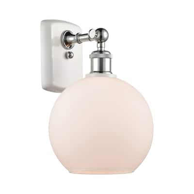 Innovations Lighting 516-1W-13-8 Athens Sconce Athens 13" Tall Wall