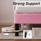 preview thumbnail 4 of 11, Javlergo Twin Size Upholstered Bed Frame Kids Bed with Height Adjustable Headboard for Boys & Girls Comfortable Sleep
