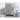 FM Furniture Florencia S Mirrored Bedroom Armoire, with Two Cabinets, Two Drawers and Divisions