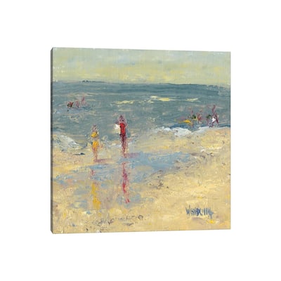 iCanvas "Impasto Beach Day I" by Marilyn Wendling Canvas Print