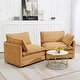 preview thumbnail 48 of 150, Corduroy Sectional Sofa with Removable Ottomans & Ultra-soft Cushions for Living Room & Bedroom