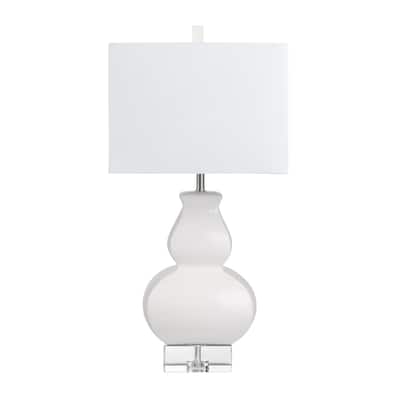 Serafina Table Lamp_White
