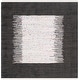 preview thumbnail 113 of 159, SAFAVIEH Handmade Flatweave Montauk Nevyana Cotton Rug 4' Square - Ivory/Black