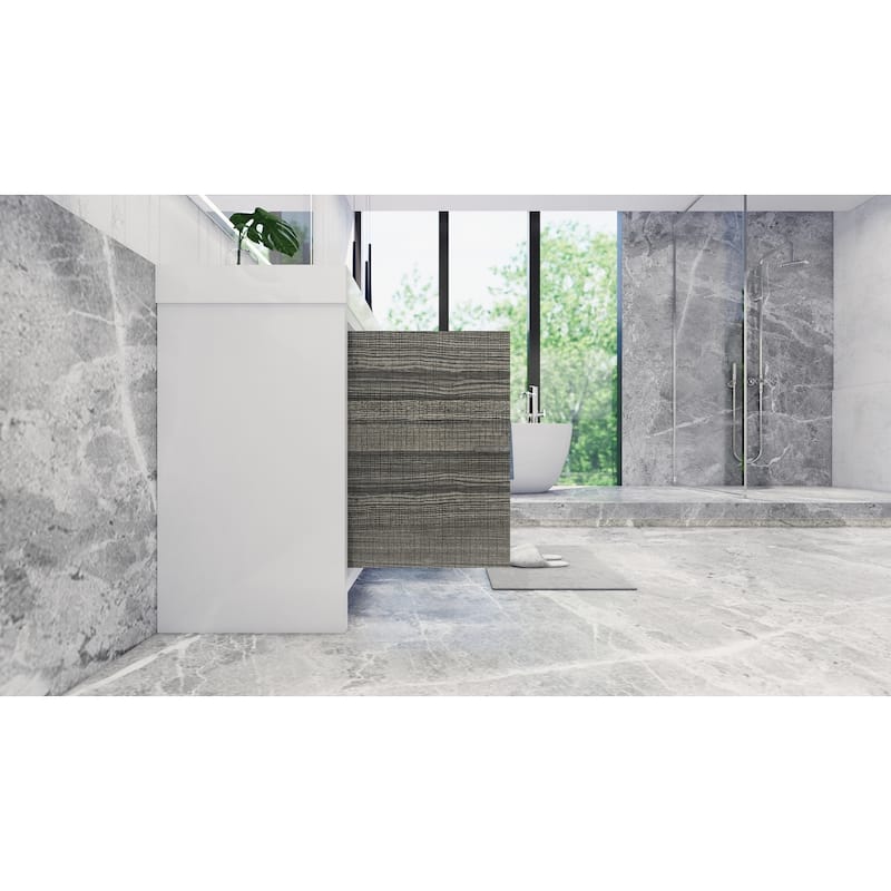 Dove 60'' Freestanding Vanity with Single Reinforced Acrylic Sink