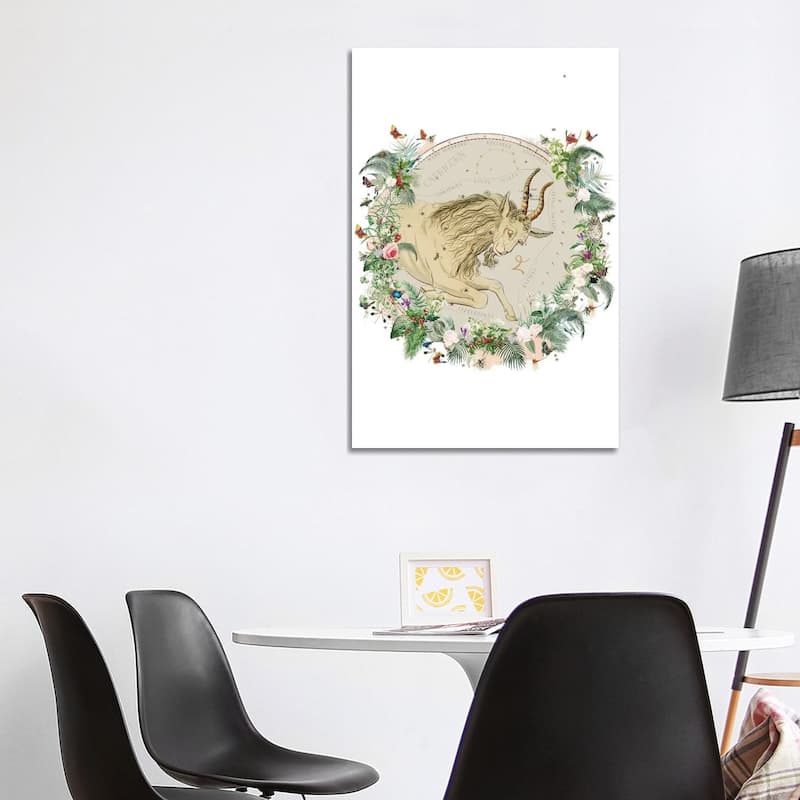 iCanvas "Capricorn Horoscope" by Natalie Ryan Canvas Print - 40x26x1.5