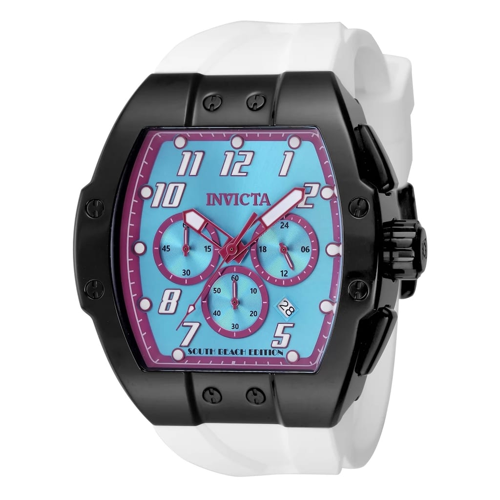 Invicta Men's 48940 Invicta Racing Quartz Chronograph AQUA Dial Watch - Blue