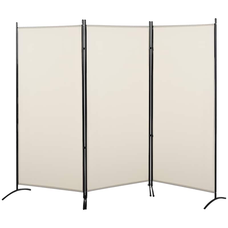 3Panel 6ft Room Divider Folding Privacy Screen Separator Partition