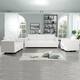 Option Sofa Set,White Down,Linen
