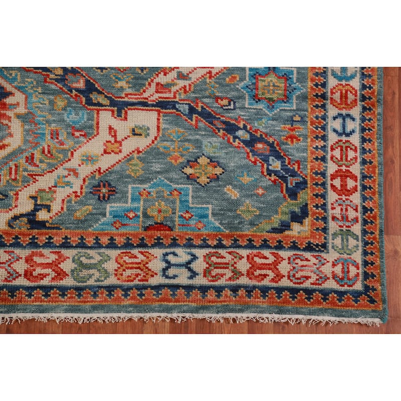 Oushak Oriental Area Rug Handmade Wool Carpet - 8'2" x 9'10"