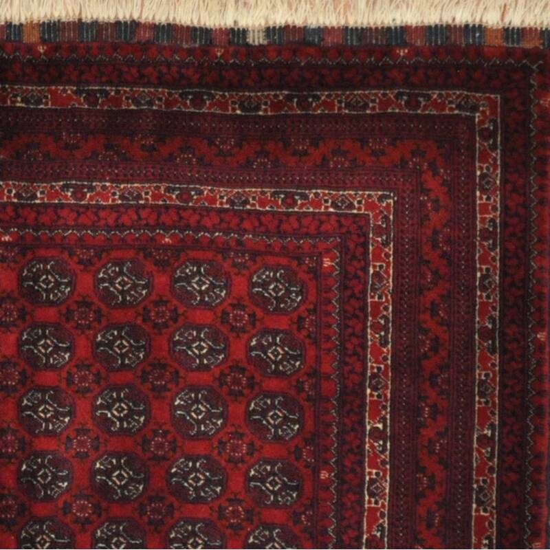 Handmade Turkoman Wool Rug (Afghanistan) 3'4 x 5' Bed Bath & Beyond 36222999