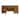 Modern Wood Desk, Office Writing Table, Credenza, Fully Assembled, Rich Medium Brown
