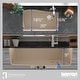 preview thumbnail 39 of 55, Karran Undermount Quartz Single Bowl Kitchen Sink