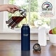 Healthy Human Stainless Steel Water Bottle (navy Blue, 21 Oz  621 Ml 