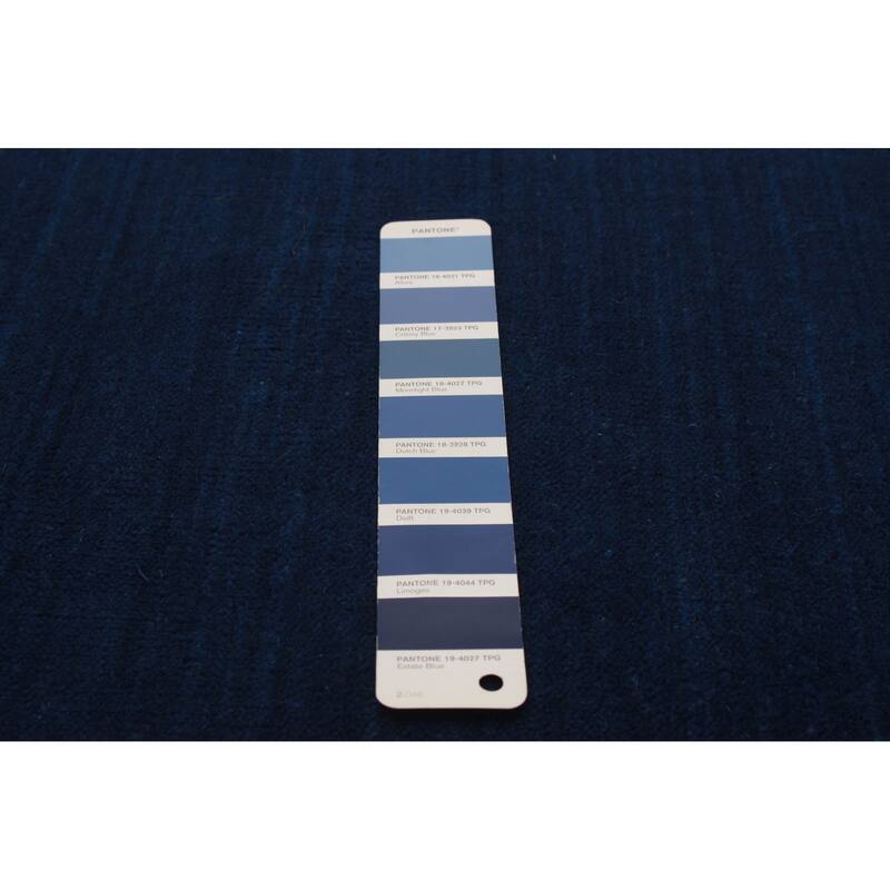 Kashkuli Gabbeh Blue Rug 2'6" x 6'5" - 2'6 x 6'5