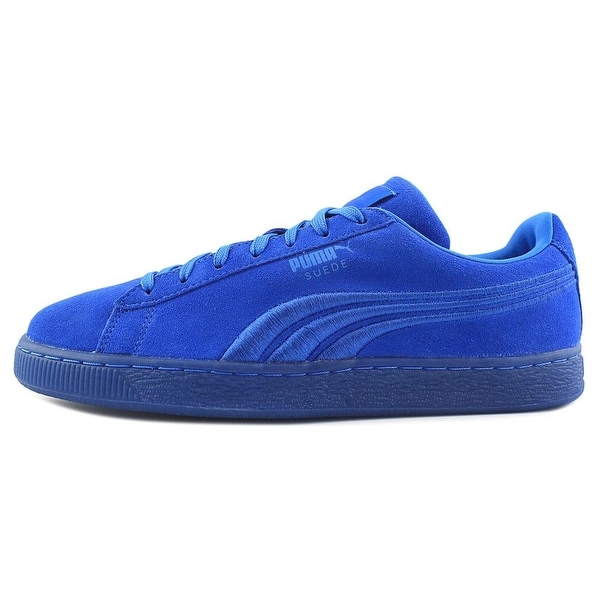 blue suede pumas