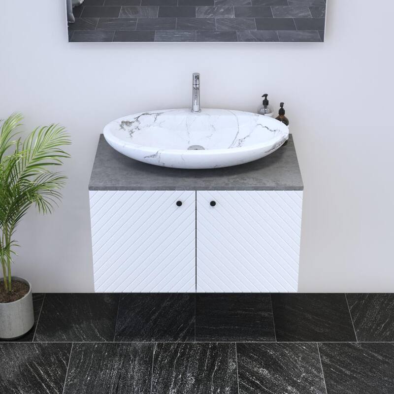 Avela 2D 80 Floating Bathroom Vanity (32" Width)