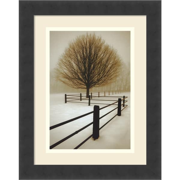 slide 1 of 6, Framed Art Print 'Solitude' by David Lorenz Winston 12 x 16-inch