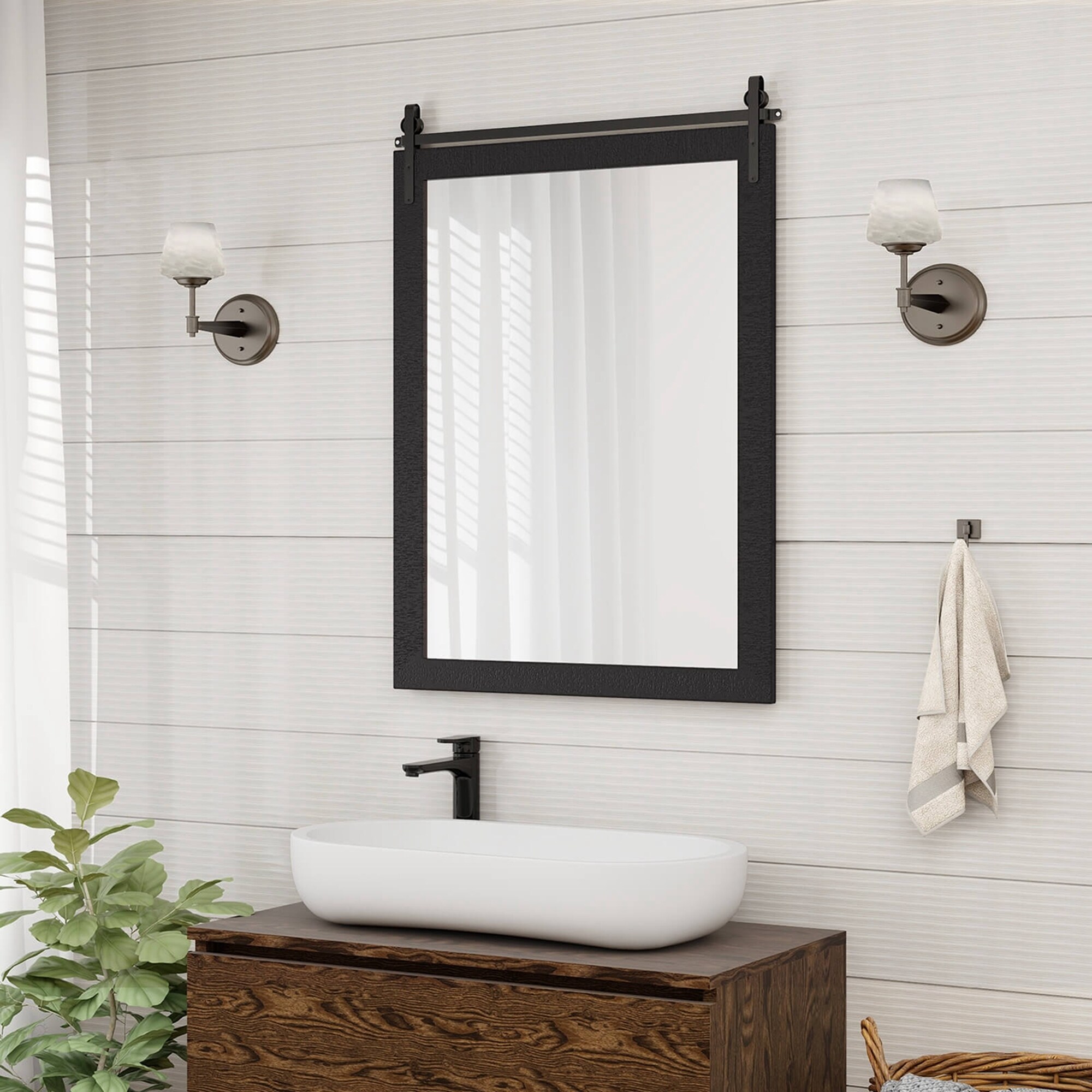 Costway-30''x22''-Wall-Mount-