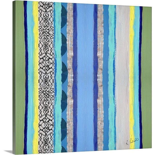 "Broken Patterns II" Canvas Wall Art