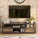 preview thumbnail 7 of 18, Furniture of America Albertus Rustic 71-inch 4-shelf TV Console