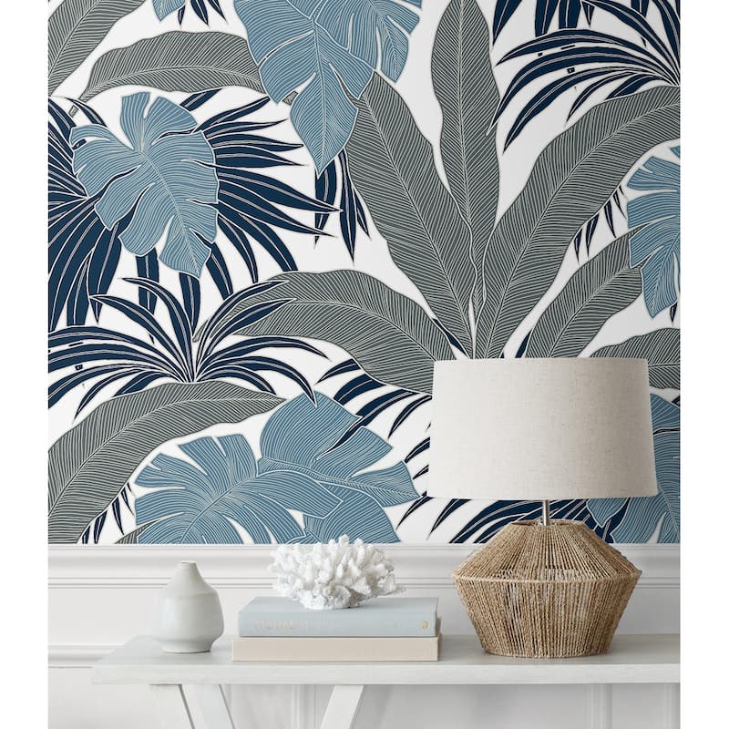 Seabrook Designs Sabryna Non-Woven Unpasted Wallpaper