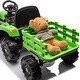 preview thumbnail 98 of 98, 24V Ride-On Tractor with Trailer - 200W Motors, Bluetooth, USB & Adjustable Speed