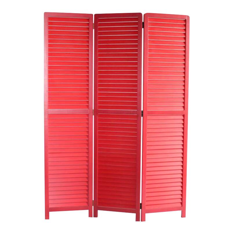 1 X 47 X 67 Red Wood Screen