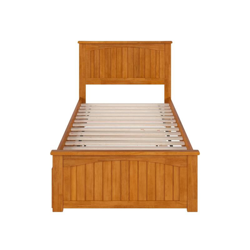 Nantucket Bed with Matching Footboard and Twin XL Trundle