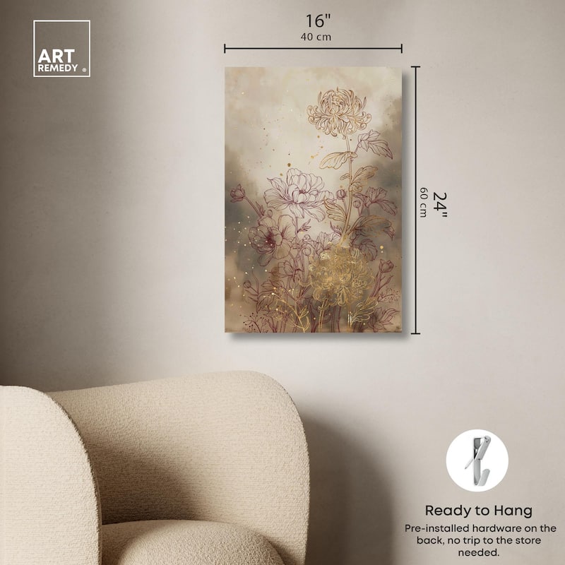 Flourishing Canvas by Art Remedy, Gallery Wrapped