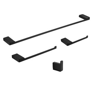 4 Piece Bathroom Hardware Set Bathroom Accessories Towel Rack Towel ...